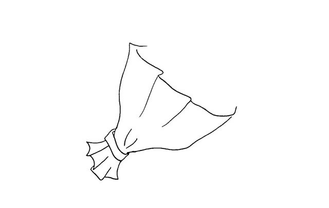 一步步教你学画一束花的简笔画