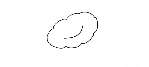 带颜色的喇叭花怎么画？