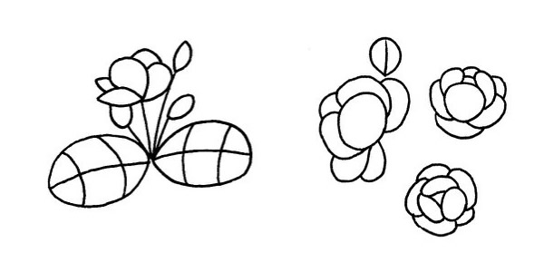 茉莉花简笔画步骤教程 茉莉花简笔画步骤教程