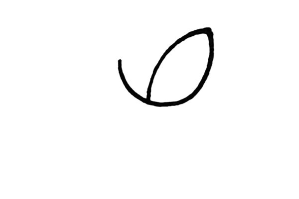 简单涂色的玫瑰花怎么画