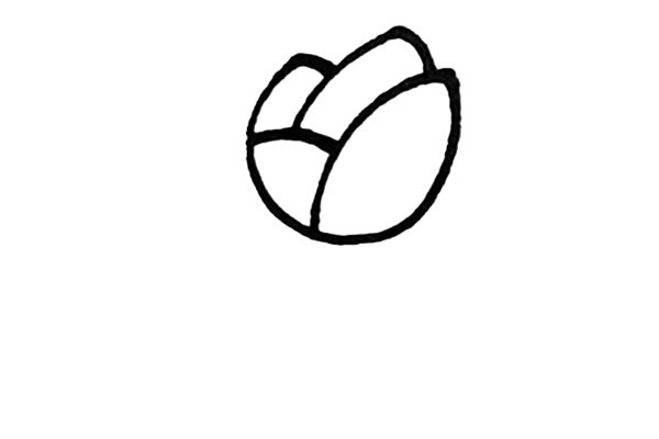 简单涂色的玫瑰花怎么画