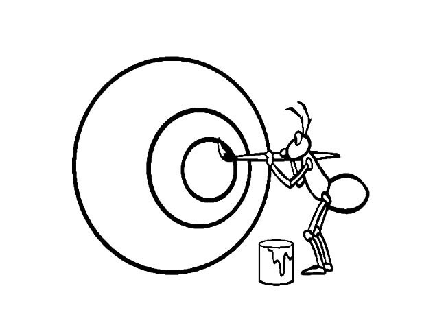 几张干活的蚂蚁简笔画