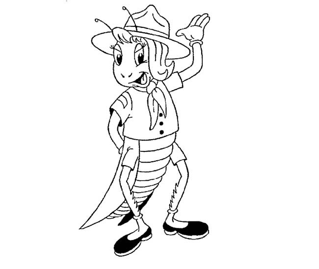 卡通的螳螂儿童简笔画(卡通螳螂简笔画)