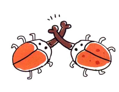 象鼻虫简笔画步骤