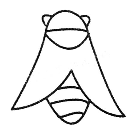 分享几张知了的简笔画