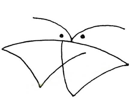 15张各不相同的蝴蝶简笔画