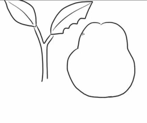 吃树叶的毛毛虫简笔画 吃树叶的毛毛虫简笔画