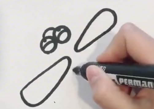 幼儿简笔画蜻蜓的画法