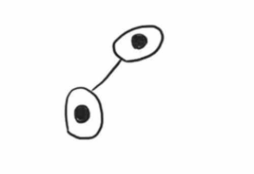 知了简笔画步骤教程