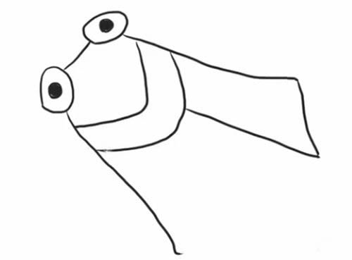 知了简笔画步骤教程