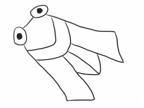 知了简笔画步骤教程