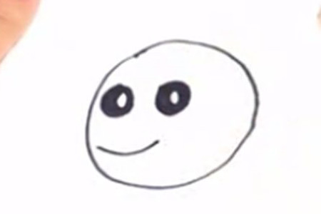 一只小蚂蚁简笔画步骤 一只小蚂蚁简笔画步骤