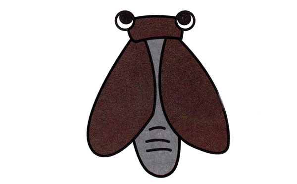 关于蝉的简笔画(关于蝉的简笔画大全)