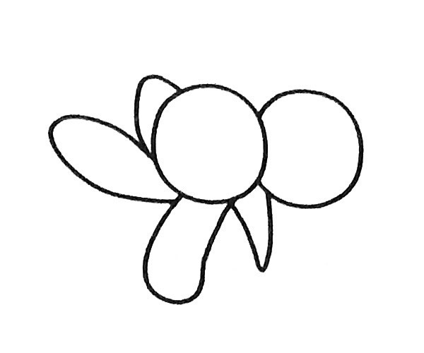 四步学会画蚊子简笔画 四步学会画蚊子简笔画