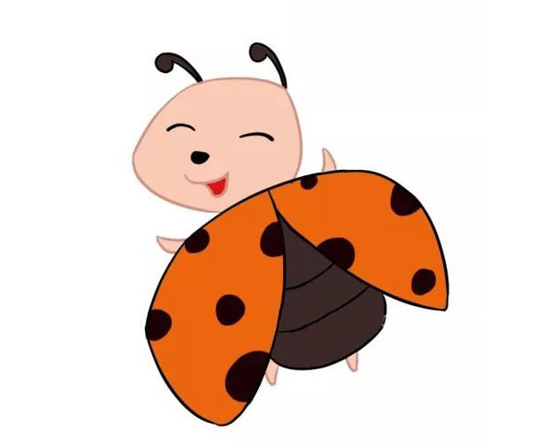 三款可爱的七星瓢虫简笔画 三款可爱的七星瓢虫简笔画