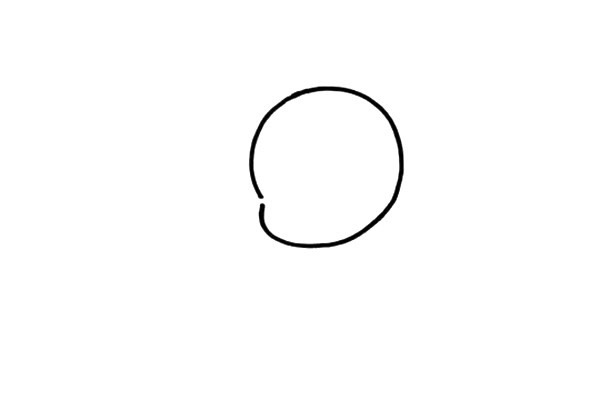 准备采蜜的蜜蜂简笔画