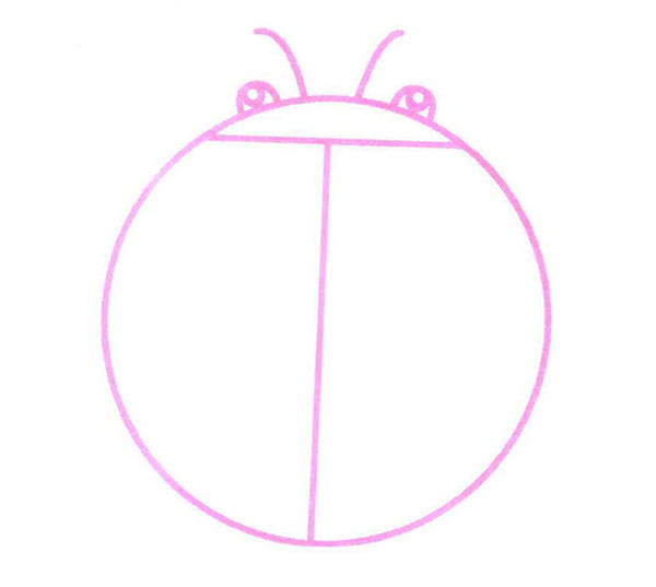 瓢虫怎么画简单又漂亮