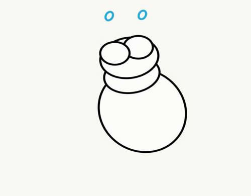 卡通蜜蜂简笔画详细步骤