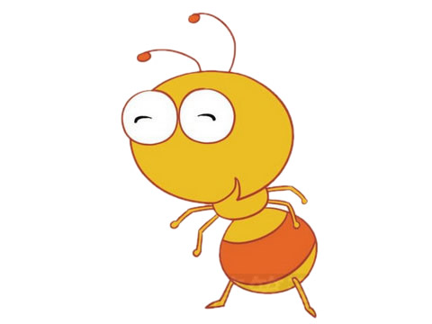 卡通蚂蚁简笔画图片大全