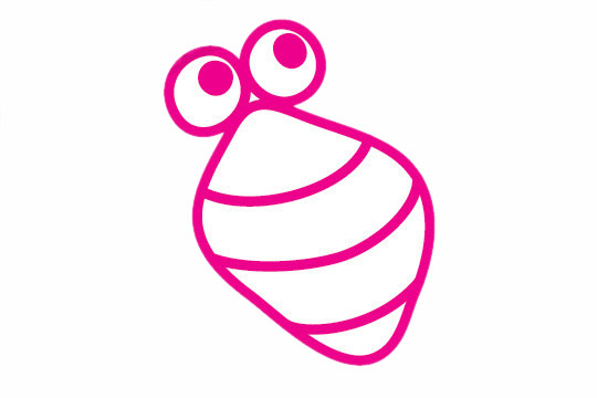 简单的蜘蛛简笔画的画法