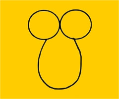 超简单的蝉简笔画步骤