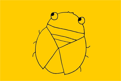 一组关于蝉的简笔画大全