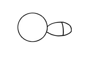 萤火虫简笔画步骤