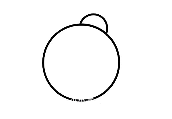 几个圈就能画出七星瓢虫