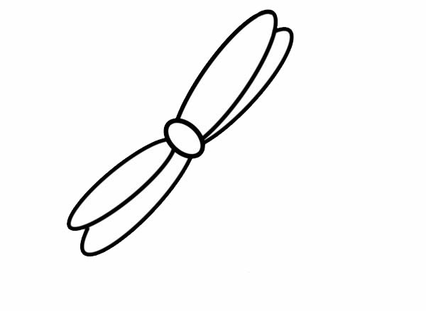 简单好看的蜻蜓简笔画