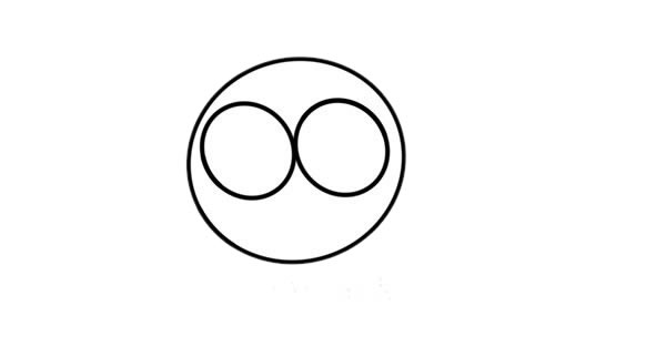 卡通可爱的蚂蚁简笔画步骤