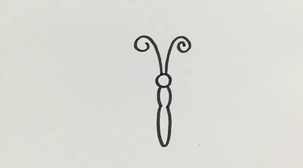 简单漂亮的蝴蝶画法教程