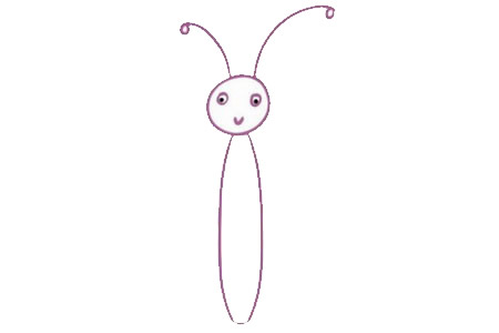 适合新手的蝴蝶简笔画