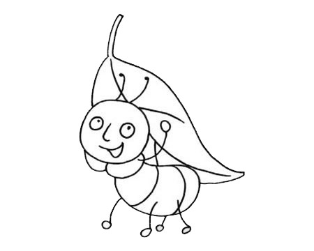 一组简单的蚂蚁儿童画(一组简单的蚂蚁儿童画图片)