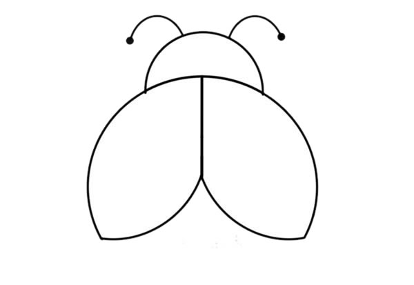 黄色的萤火虫简笔画 黄色的萤火虫简笔画