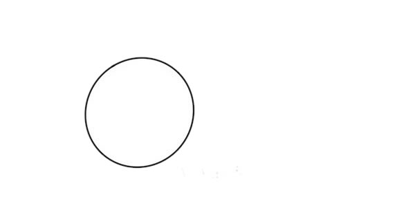 卡通傻笑的七星瓢虫简笔画