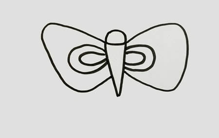 蚕蛾简笔画步骤 蚕蛾简笔画步骤