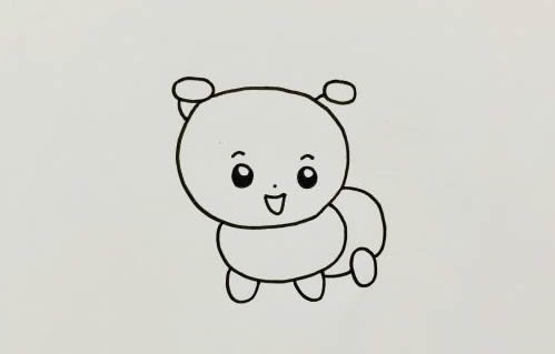 可爱的毛毛虫宝宝简笔画 可爱的毛毛虫宝宝简笔画