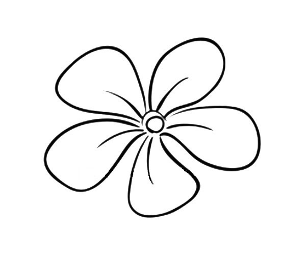 漂亮的花瓣简笔画(漂亮的花瓣简笔画图片)