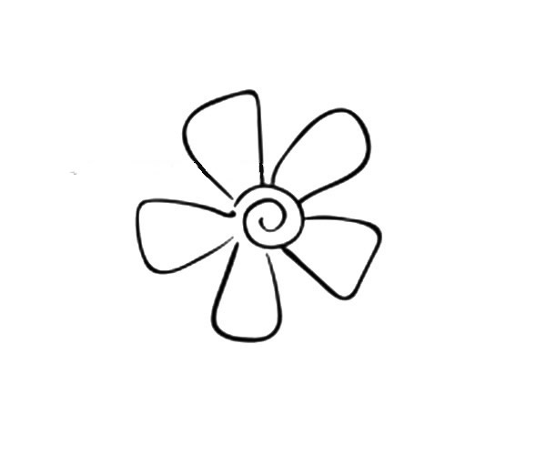 关于花瓣的简笔画(关于花瓣的简笔画图片)