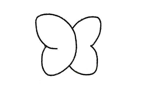 蝴蝶兰简笔画步骤教程