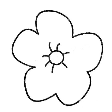 8款关于梅花的简笔画大全