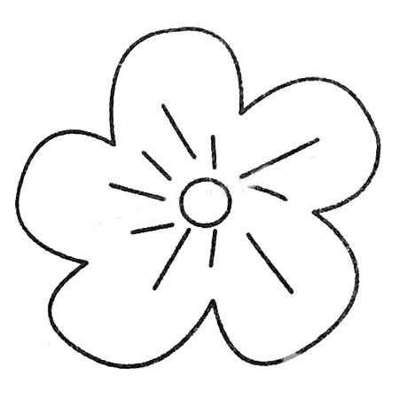 8款关于梅花的简笔画大全