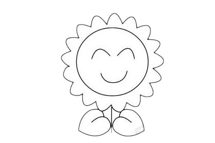 向日葵简笔画图片大全