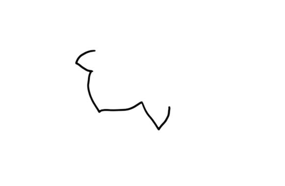 风铃草简笔画步骤(风铃草的画法)