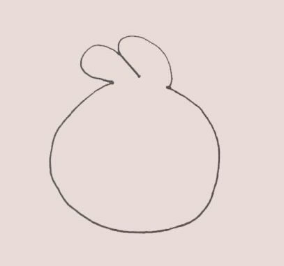 愤怒的小鸟简笔画步骤