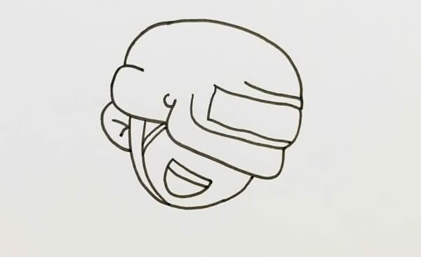 绝地求生吃鸡人物简笔画