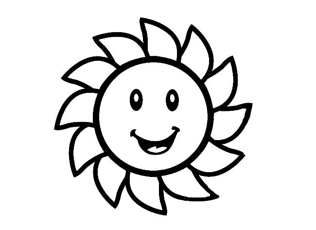 乐哈哈的太阳简笔画(乐哈哈的太阳简笔画怎么画)