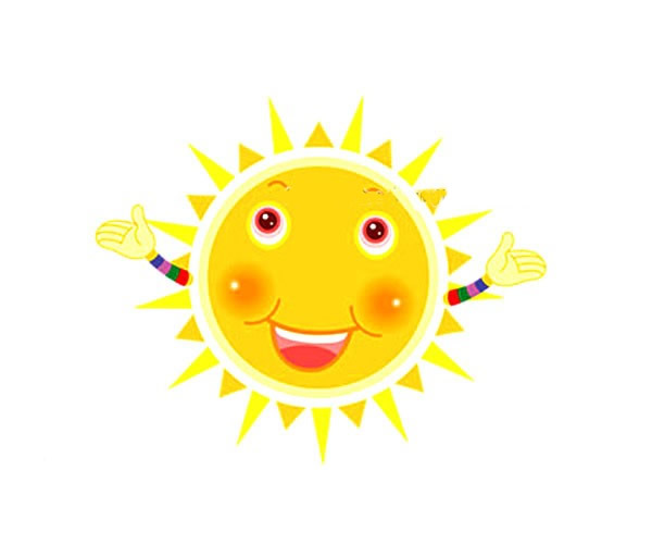 8款可爱的卡通太阳简笔画