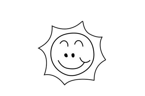 太阳简笔画图片大全(太阳简笔画图片大全集带颜色)