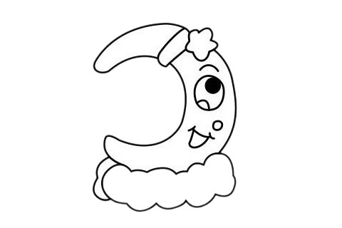 几幅不同的月亮简笔画(不同的月亮简笔画)